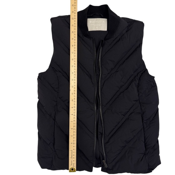 Athleta Inlet Vest Women’s Size Small Black Quilted - Picture 5 of 7